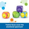 Learning Resources Soft Foam Emoji Cubes, Conversation Cubes for Kids, Set of 4, Ages 3+