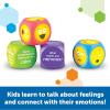 Learning Resources Soft Foam Emoji Cubes, Conversation Cubes for Kids, Set of 4, Ages 3+