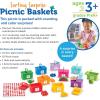Learning Resources Sorting Surprise Picnic Baskets, Toddler Sorting & Matching Skills Toy, Fine Motor Skills, Preschool Educational Toys, 32 Pieces, Ages 3+(Baskets)