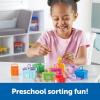 Learning Resources Sorting Surprise Picnic Baskets, Toddler Sorting & Matching Skills Toy, Fine Motor Skills, Preschool Educational Toys, 32 Pieces, Ages 3+(Baskets)