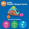 Learning Resources Spike The Fine Motor Hedgehog Poppin’ Shapes Sorter, Educational Baby & Toddler Toys, Fine Motor, Montessori Must Haves