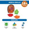 Learning Resources Spike The Fine Motor Hedgehog Splashin Bath Friends, Toddler Water Toys, Bath and Pool Toy, Ages 18 Months+