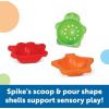 Learning Resources Spike The Fine Motor Hedgehog Splashin Bath Friends, Toddler Water Toys, Bath and Pool Toy, Ages 18 Months+