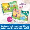 Learning Resources Spike and Friends Counting & Colors Book Set – 6 Pieces, Age 18 Month+ Toddler Activities, Educational Toys Set, Color Teaching Toys