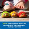 Learning Resources Spike the Fine Motor Hedgehog Puzzle Playmate – 11 Pieces,Ages 18+ months Fine Motor Game, Color and Shape Recognition Toddler Montessori Toys(Sensory Tree House)