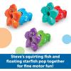 Learning Resources Steve The Scoop & Splash Shark, 7 Pieces, Ages 18 Months+, Toddler Learning Toys, Baby Toys ,Toddler Bathtub,Pool Toys, Water Toys, Stocking Stuffers