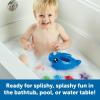 Learning Resources Steve The Scoop & Splash Shark, 7 Pieces, Ages 18 Months+, Toddler Learning Toys, Baby Toys ,Toddler Bathtub,Pool Toys, Water Toys, Stocking Stuffers