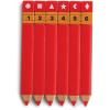 Learning Resources Student Grouping Pencils, Classroom Supplies, 6 Fun Colors, Set of 36 Pencils, Ages 3+