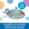 Learning Resources Summit Sums 3D Board Game – Math Games for Kids Ages 5+, Educational Games for Family Game Night