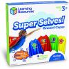Learning Resources Super Selves! Reward Capes – 4 Pieces, Ages 3+ SEL Capes, Social Emotional Development Games, Language Skills, Hero Cape