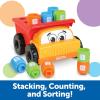 Learning Resources Tony the Peg Stacker Dump Truck – 10 Pieces, Ages 18+ months Fine Motor Skills Toy for Toddlers, Preschool Toys(Truck)