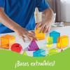 Learning Resources View-Thru Geometric Solids – Geometric Shapes, Back to School Supplies Must Haves, Math Teacher Supplies(Helper)