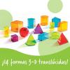 Learning Resources View-Thru Geometric Solids – Geometric Shapes, Back to School Supplies Must Haves, Math Teacher Supplies(Helper)