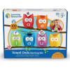 Learning Resources Vowel Owls Sorting Set, Word Recognition, Assorted Colors, Set of 6, Ages 5+
