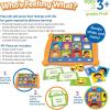 Learning Resources Who’s Feeling What?,Social Emotional Learning Games, Communication Games for Kids, Emotion Toys, Feeling Toys for Kids, 49 Pieces, Age 3+(Learning Games)
