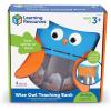 Learning Resources Wise Owl Teaching Bank – 4 Pieces, Ages 3+ Toddler Learning Toys, Play Money Toy for Kids, Save Spend Give Bank