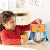 Learning Resources Wise Owl Teaching Bank – 4 Pieces, Ages 3+ Toddler Learning Toys, Play Money Toy for Kids, Save Spend Give Bank