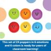 Rainbow Emotions Fidget Poppers Classroom Set(Classroom Set)