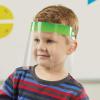 hand2mind 5 Kids Face Shield with Colorful Patterns, Reusable Face Shield for Kids, Clear Face Mask Shield, Anti Fog Safety Face Shield, Child Face Shield with Elastic Band and Sponge