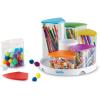 Create-a-Space See-Thru Spinning Bins, Classroom Organization, School Supplies Organizer, Desk Organization, Pen Holder, 14 Pieces