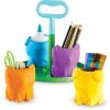 Learning Resources Create-a-Space Kiddy Center Pets – 6 Pieces, Ages 3+ Kids Art Supply Storage, Caddy Playroom and Classroom Organization, School Supplies Organizer(Medium)