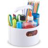 Learning Resources Create-a-Space Storage Mini Center – White, Classroom Craft Keeper, Maker Space, Small Space Storage, Teacher Organizer, Home School Accessories, 4 Piece Set