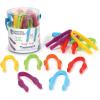 Learning Resources Easy-Grip Tweezers, 12 Pieces, Ages 2+, Preschool Learning Activities, Teacher Supplies for Classroom, Montessori Toys(Medium)