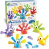 Learning Resources Fine Motor Peacock Pals – 5 Pieces, Ages 18+ months Toddler Learning Toys, Fine Motor and Sensory Toys