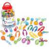 Learning Resources Helping Hands Fine Motor Tools Classroom Set,24 Pieces, Ages 3+, fine motor skills, teacher resources for classroom, sensory toys for toddlers, Scoopers and Tweezers toys