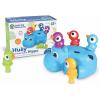 Learning Resources Huey The Fine Motor Hippo, Fine Motor Toy for Toddlers, Develops Counting and Color Recognition, Educational Toys for Toddlers, 7 pieces, Ages 18 mos+