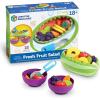 Learning Resources New Sprouts Bushel of Fruit – 10 Pieces, Ages 18+ months Toddler Learning Toys, Pretend Play Food for Toddlers, Kitchen Toys(Kids)
