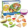 Learning Resources New Sprouts Multicultural Play Food Set – 15 Pieces, Ages 18+ Months Pretend Play Food for Toddlers, Preschool Learning Toys, Kitchen Play Toys for Kids