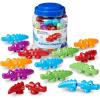 Learning Resources Snap-n-Learn Alphabet Alligators – Toddler Toys, Preschool ABC Activities, Fine Motor Skills, Alphabet Manipulatives, Phonetics and Reading, Sensory Gifts for Boys and Girls(Alligators)
