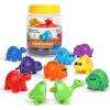 Learning Resources Snap-n-Learn Matching Dinos – Dinosaur Toys, Mini Plastic Figures, Sensory Bin, Toddler Travel Games, Shape Sorter, Preschool, Fine Motor Skills, Montessori Counting