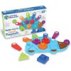 Learning Resources Spike the Fine Motor Hedgehog Puzzle Playmate – 11 Pieces,Ages 18+ months Fine Motor Game, Color and Shape Recognition Toddler Montessori Toys(Puzzle Mate)