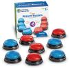 Learning Resources Team Answer Buzzers, Classroom Buzzers, Set of 8 Buzzers, Game Show Toys, Develops Social Skills, Ages 3+(Buzzers)