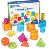 Learning Resources View-Thru Geometric Solids – Geometric Shapes, Back to School Supplies Must Haves, Math Teacher Supplies(Helper)