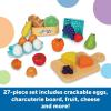 Learning Resources New Sprouts Farm-to-Table Fresh Market, Play Food for Kids Kitchens, Grocery Store Pretend Play, Play Kitchen Accessories, Ages 18 Months+,27 Pieces