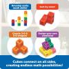 Learning Resources MathLink Cubes – Set of 100 Cubes, Ages 5+ Kindergarten, STEM Activities, Math Manipulatives, Homeschool Supplies, Teacher Supplies
