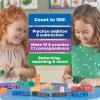 Learning Resources MathLink Cubes – Set of 100 Cubes, Ages 5+ Kindergarten, STEM Activities, Math Manipulatives, Homeschool Supplies, Teacher Supplies