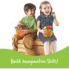 Learning Resources New Sprouts Deluxe Market Set – 32 Pieces, Ages 18+ Months Pretend Play Food for Toddlers, Preschool Learning Toys, Kitchen Play Toys for Kids