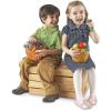 Learning Resources New Sprouts Deluxe Market Set – 32 Pieces, Ages 18+ Months Pretend Play Food for Toddlers, Preschool Learning Toys, Kitchen Play Toys for Kids