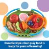 Learning Resources New Sprouts Healthy Foods Basket Bundle – 37 Pieces, Ages 18+ months Pretend Toddler Food, Healthy Play Food for Kids, Toddler Learning Toys