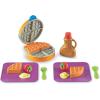 Learning Resources New Sprouts Waffle Time – Play Food Kitchen , Breakfast Pretend Play Toys, Toddler Pretend Play Montessori Educational Game, Fine Motor Skills , Gifts for Boys and Girls(Waffle Time!)
