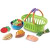 Learning Resources New Sprouts Healthy Dinner, Pretend Play Food Set, Kitchen Toys, 14 Piece Set, Ages 18mos+