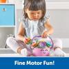 Learning Resources Poppy The Count & Stack Flower Pot – 15 Pieces, Fine Motor Skills Toys for Toddlers, Preschool Toys, Ages 18+ Months,Easter Basket Stuffers​(Flower Pot)