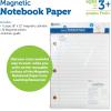 Learning Resources Giant Sized Magnetic Notebook Paper, Durable Write & Wipe, Classroom Whiteboard Accessories, Teaching Aids, 22″L x 28″H