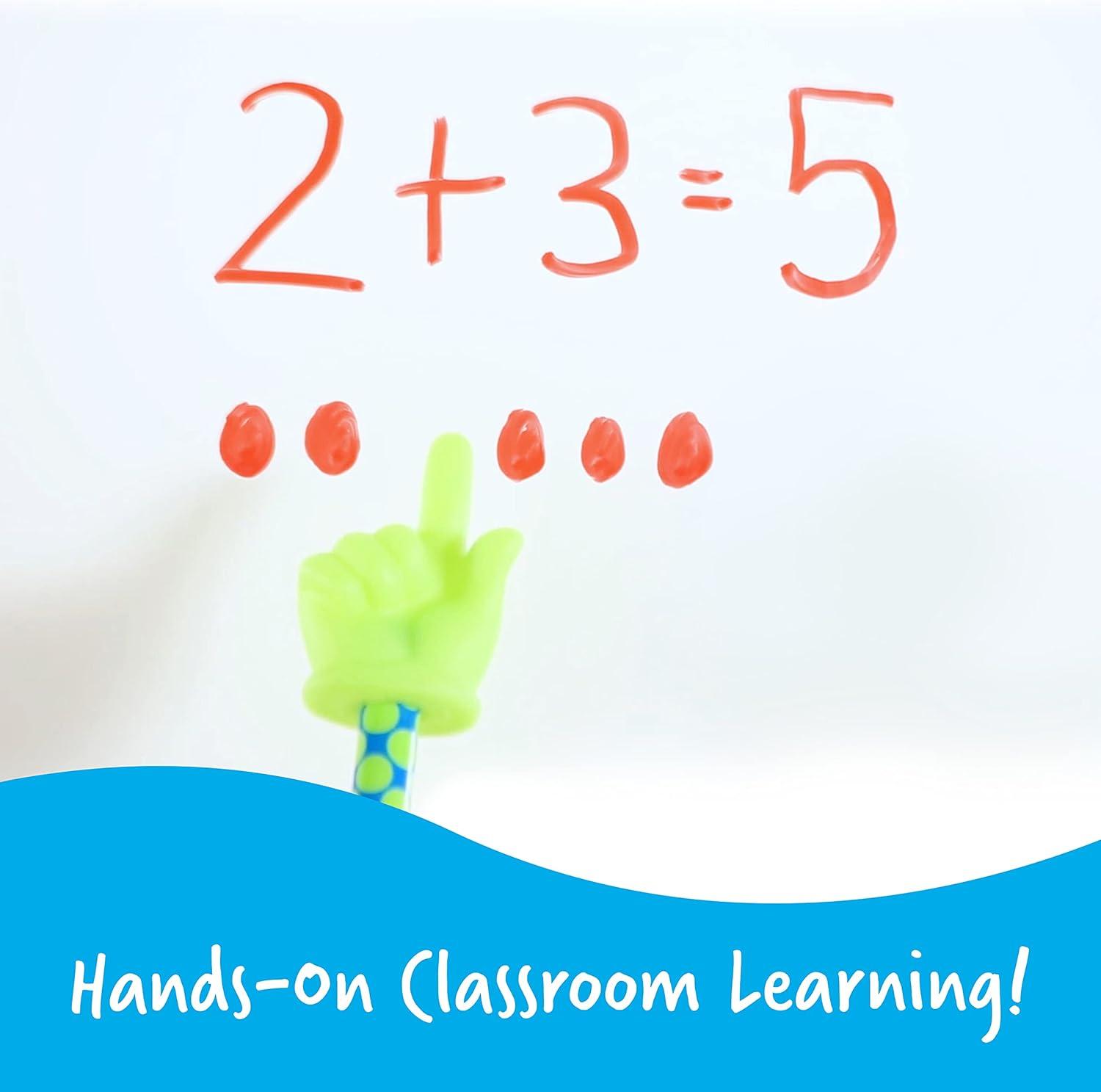 imageLearning Resources Patterned Hand Pointers  3 Pieces Ages 3 Classroom Pointer for Kids Reading Pointers for Kids Homeschool and Classroom Supplies