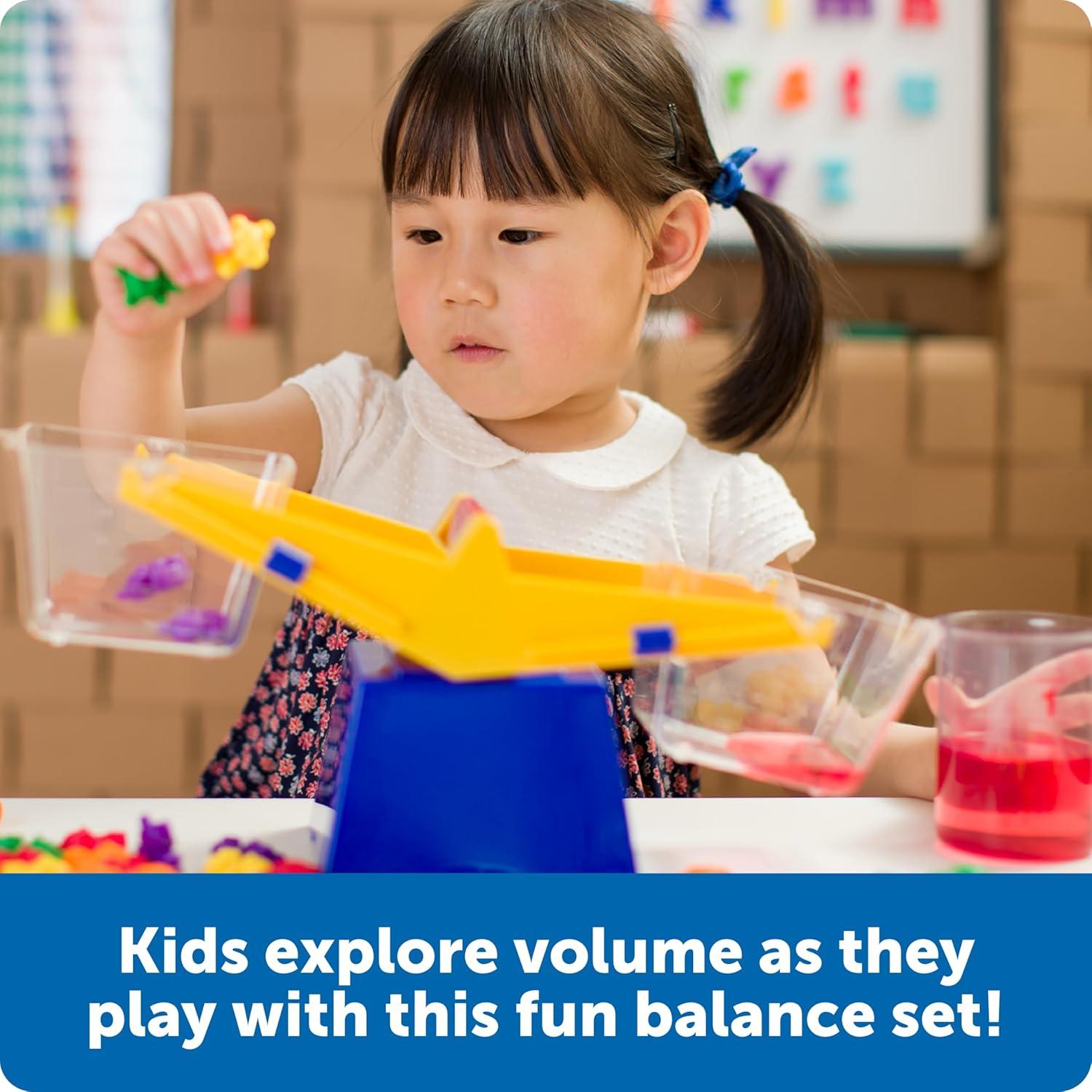imageLearning Resources Primary Bucket Balance Teaching Scale  1 Piece Ages 3 Math for Preschoolers Classroom Balance Scale Balance Scale for Kids Science for KidsBack to School SuppliesClock Kit