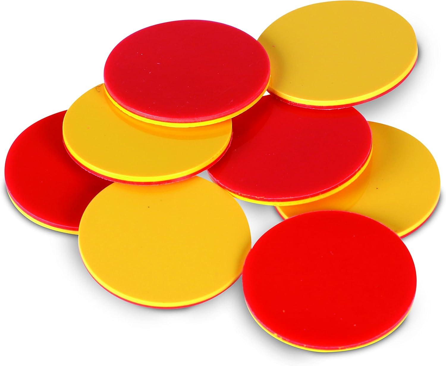 imageLearning Resources TwoColor Counters Set of 200 Ages 5 Grades K Educational Counting Sorting and Patterning Family CountersBack to School SuppliesTeacher SuppliesCounters